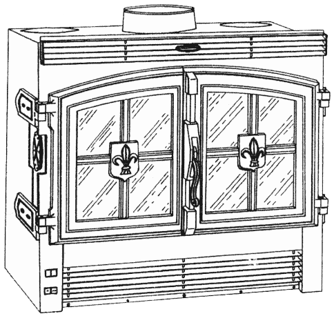 FOYER INSERT BOIS PORTE FONTE CO7867PT09