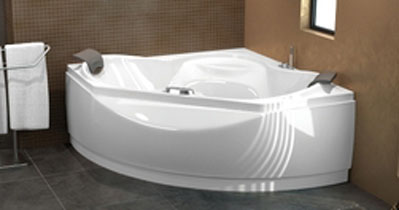 VENTE : Baignoire balnéo Kinedo Ergonomique 140x140 Vitalité