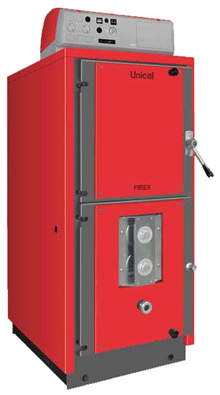 VENTE : CHAUDIERE BOIS UNICAL NOVAIREX34 30.6KW REF 14475