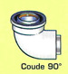 VENTE : COUDE ROLUX GAZ CONDENSATION 90 dg 80 125 227520