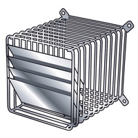 VENTE : GRILLE AVEC DEFLECTEUR POUR TERMINAL VENTOUSE REF CEZX200201