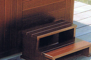 VENTE : OPTION ESCALIER POUR SPAS KINEDO