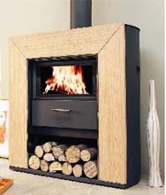 VENTE : POELE BOIS DEVILLE INDIA CO7782.17