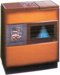 VENTE : POELE FIOUL PALLADIUM 9444.08 BRUN FLAMME