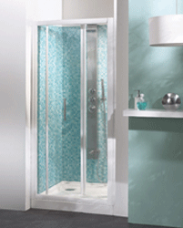 VENTE : PORTE DOUCHE PLIANTE SUMBA 67 - 71 cm PA680CTNE CHROME
