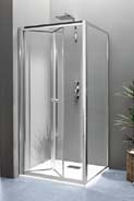 VENTE : PORTE DOUCHE PLIANTE SUPRA II S 86 - 91 CM PA5502