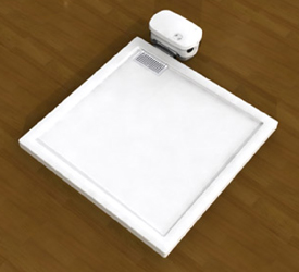 VENTE : RECEVEUR DOUCHE KINEMATIC EXT 100X80X5.3CM KINEDO RD592