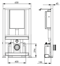 VENTE : SANIWALL PRO BROYEUR INTEGRE AVEC CHASSIS ET RESERVOIR