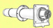 VENTE : TERMINAL HORIZONTAL ROLUX GAZ CONCENTRIQUE 80 125
