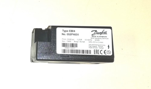 VENTE : TRANSFORMATEUR DANFOSS TYPE EBI4 052F4031 POUR BRULEURS DOMUSA / CALIDEAL FIDELIA CQUE000159