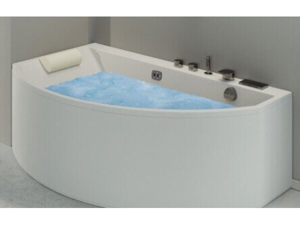 BAIGNOIRE BALNEO ASYMETRIQUE KINEDO MODELE CONGA 160X90CM