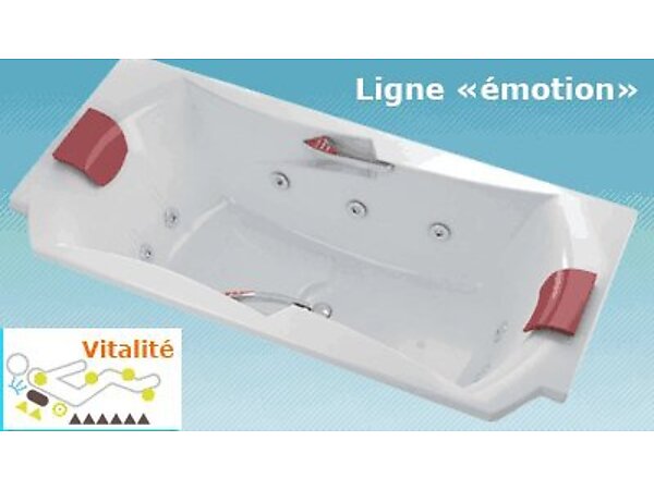 Baignoire balnéo Kinedo Emotion 190x95 Vitalité Kietude