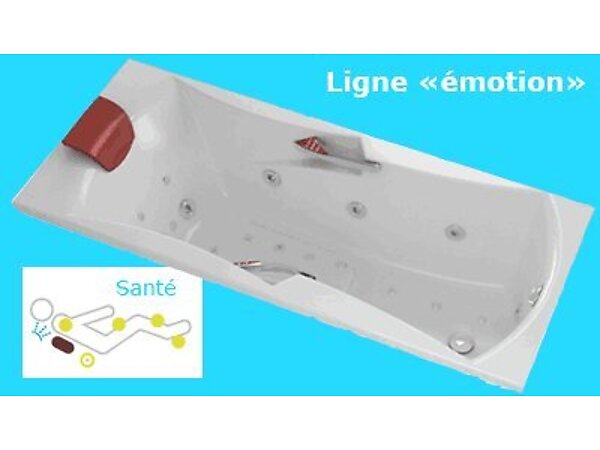 Baignoire balnéo Kinedo Emotion 160x75 Santé