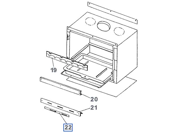 ENS. VOLET DE REGLAGE -PEINT GRIS P0020120/P09E