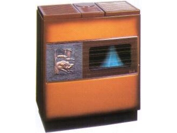 POELE FIOUL PALLADIUM 9444.08 BRUN FLAMME