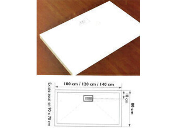 RECEVEUR KINEDO A POSER KINESURF RD211 120 X 90 X9CM