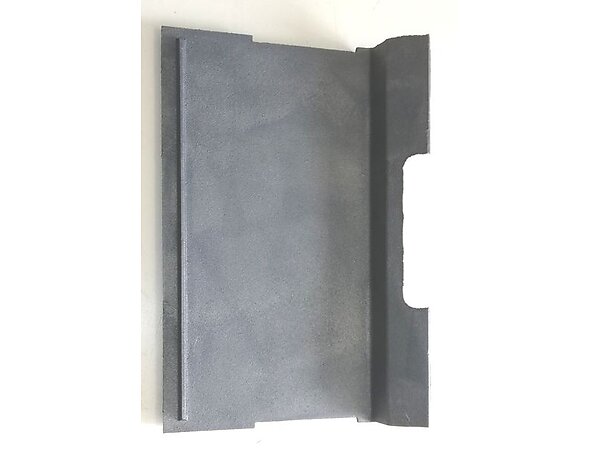 Plaque latérale de foyer Godin 10164310100 / 40164310100 pour poêle Jurassin 3101 / Eco 362101