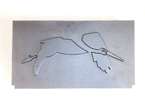 PLAQUE MOTIF FRANCO BELGE 330022