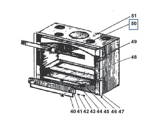PLAQUE OBTURATRICE - PEINT GRIS P0026772/P09E