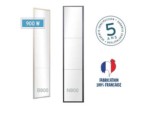 Radiateur VRX miroir rayonnant Prima 900W