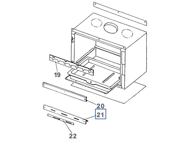 SUPPORT VOLET P0028060