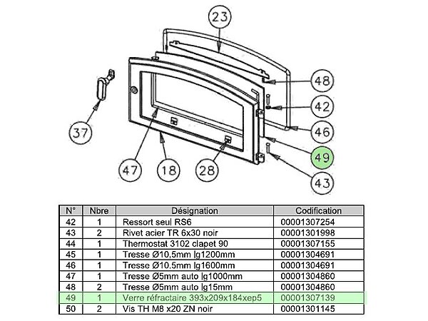 VERRE ARRONDI 00001307368 GODIN