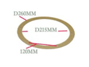 JOINT BRULEUR P0027547 DEVILLE POUR POELE 9444
