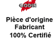 Fiche produit PLAQUE FOYERE ARRIERE D 3102 BRUT GODIN 20168310200