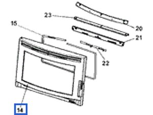 PORTE FONTE BOMBEE -PEINT NOIR P0T46006/P06B