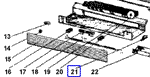 Fiche produit Serre-câble clipsable P0016278